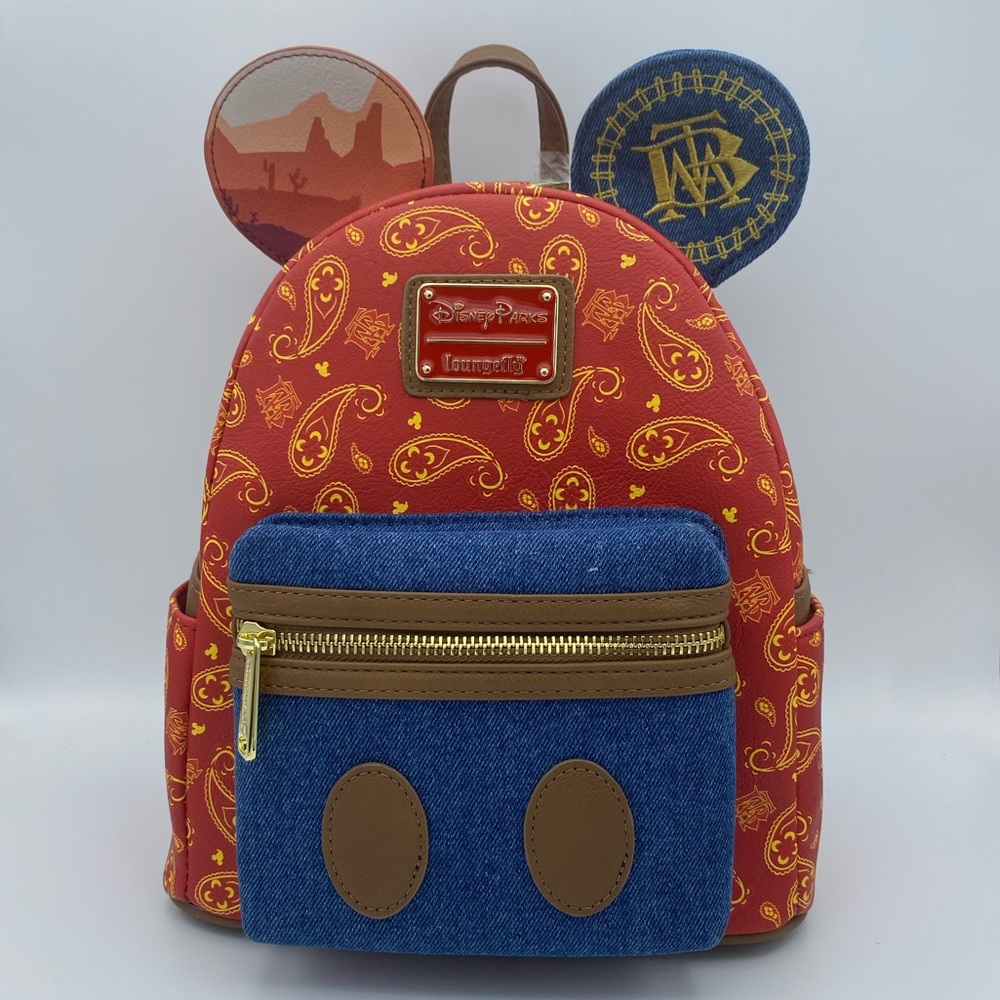 Loungefly Disney Parks Mickey Main Attraction Big Thunder Mini Backpack